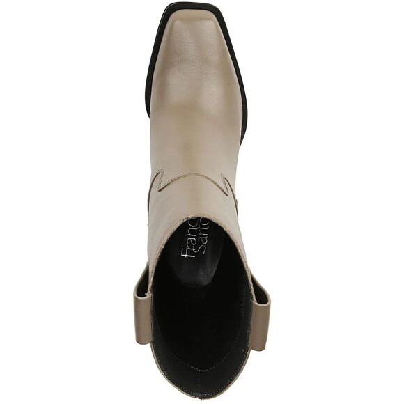 🆕FRANCO SARTO Valor Square Toe Mid-Calf Boot 7 Gray - Picture 4 of 13